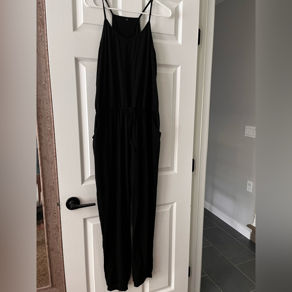 Black Tie waist Jumpsuit
